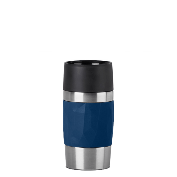 Emsa Travel Mug Classic, 360 ml, Thermobecher, Isolierbecher, hält 4h  heiß/ 8h kalt, 100% dicht, auslaufsicher, Quick-Press…